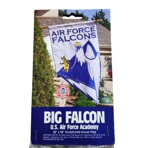 Collegiate Flag Source US Air Force Academy Big Falcon Sculptured Flag 28X58